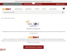 Tablet Screenshot of nailzone.com